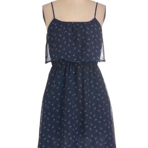 Tulle Navy Anchor Dress